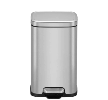Show details for EKO STELLA STEP BIN 12L BRUSHED STAINLESS STEEL - ESSBBSS2600 Picture of EKO STELLA STEP BIN 12L BRUSHED STAINLESS STEEL - ESSBBSS2600