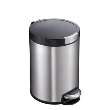 Show details for EKO ARTISTIC STEP BIN 5L BRUSHED STAINLESS STEEL - EASBBSS1300 Picture of EKO ARTISTIC STEP BIN 5L BRUSHED STAINLESS STEEL - EASBBSS1300