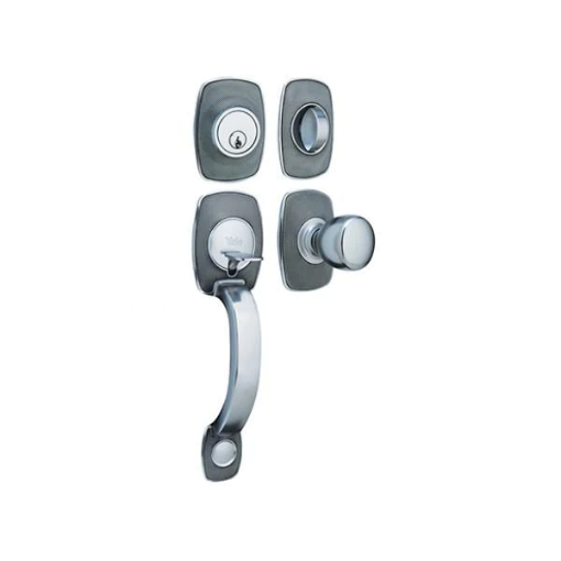 Picture of YALE ENTRANCE HANDLE SET SIGNATURE SRS.A BRS-YLH6688/SH/SC/AB