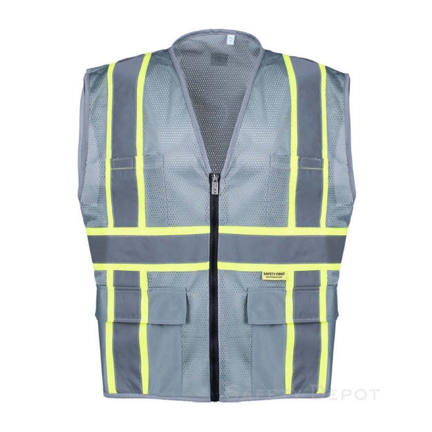 Picture of Safety Vest (Gray)- SVEST