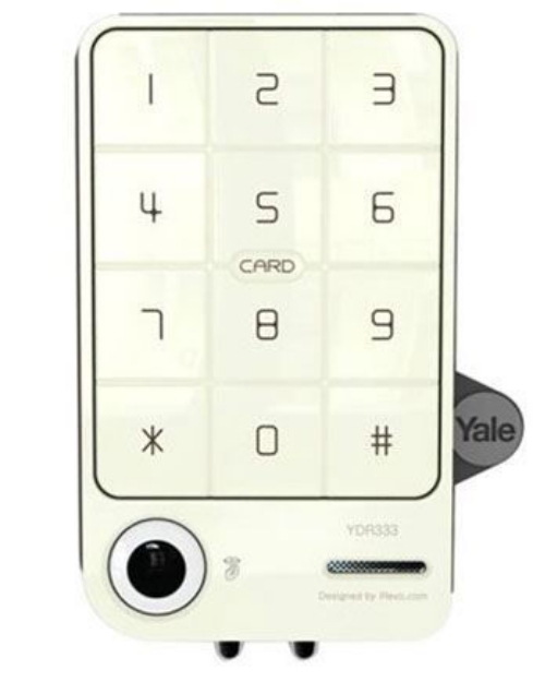Picture of Yale Digital Door Lock with PIN Code & RF Card Key (Rim Lock) - YDR 333