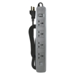 One Master Switch and 2 USB Ports (Gray)	
