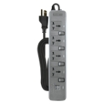 Individual Switches & 2 USB Ports (Gray)	