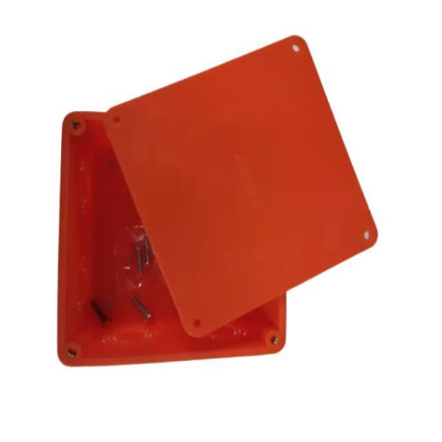 Square Box with Cover and Screw	