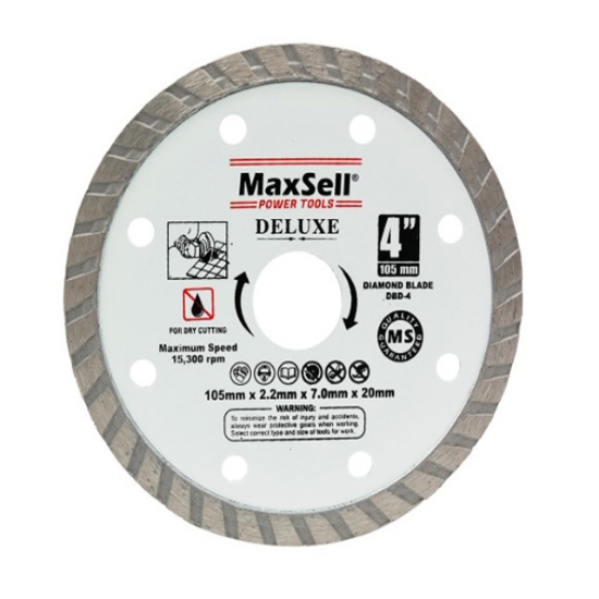 Picture of MaxSell Deluxe Cutting Blade (Diamond Blades) for Dry Cutting, DBD-4-5-7-14