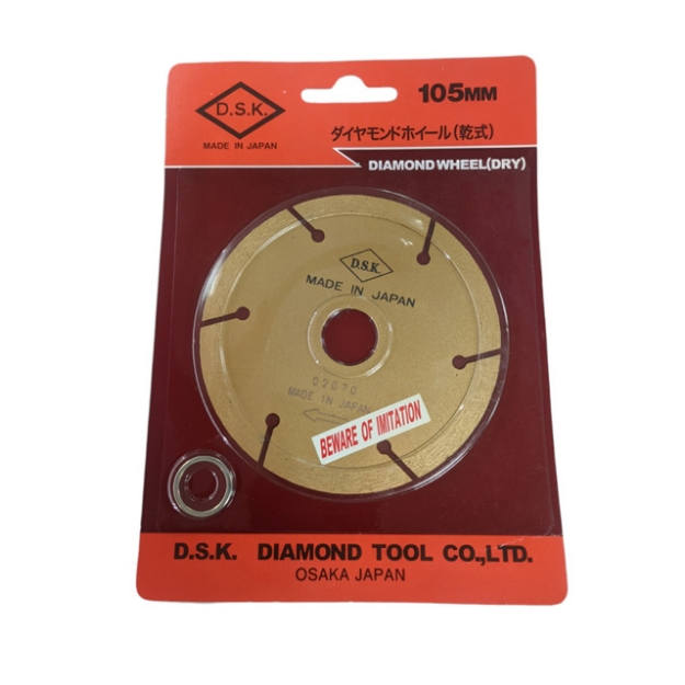 Picture of DSK Dry Type Segmented Diamond Cutting Wheel - DSGD-4
