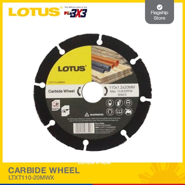 Picture of LOTUS Carbide Wheel LTXT110-20MWX