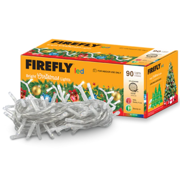 Picture of FIREFLY Bright Christmas Lights 90LED 6 meters - FXL119020CL