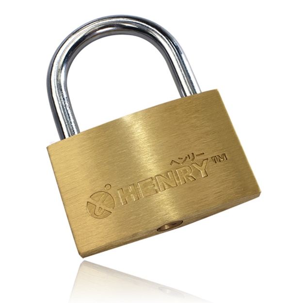 Picture of HENRY THIN BRASS PADLOCK - HTP-304
