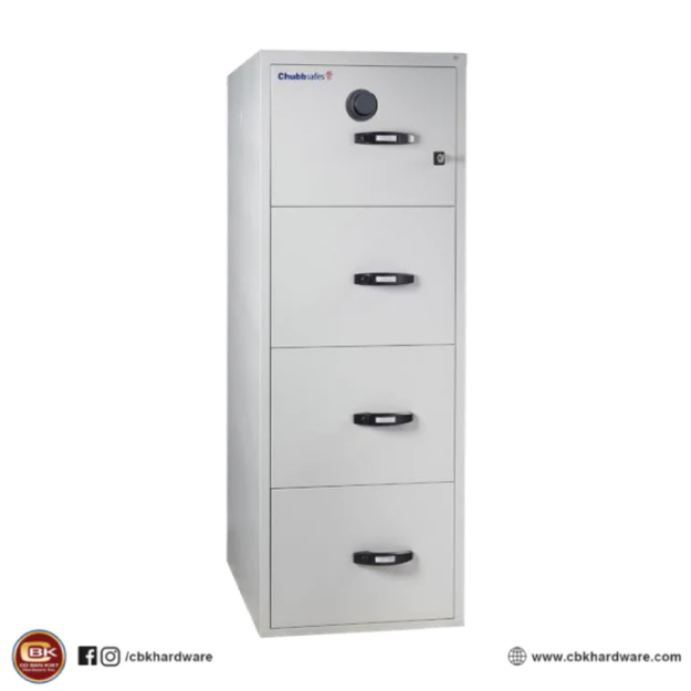 Picture of CHUBB SAFE FIRE FILE 31 4-DRAWER UL CLASS 350 KCL+KL - CSFFDC130350