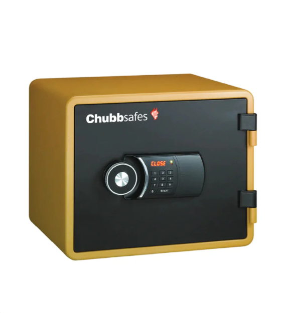 Picture of CHUBB SAFE OPAL SAFE ELECTRIC LOCK 34.4X42.4X38.8CM YELLOW - CSOSELY25000