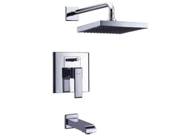 Picture of WESTINGHOUSE DELTA TUB & SHOWER FAUCET IN-WALL ARZO 1-LEVER HANDLE CHROME - WHDTSFWHC12900