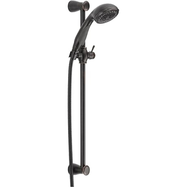SLIDE BAR HAND SHOWER With 3  SETTINGS-AXS63A4025