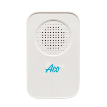 Picture of ACO WIRELESS RECTANGLE PLUG-IN DOORBELL WITH KINETIC BELL PUSH