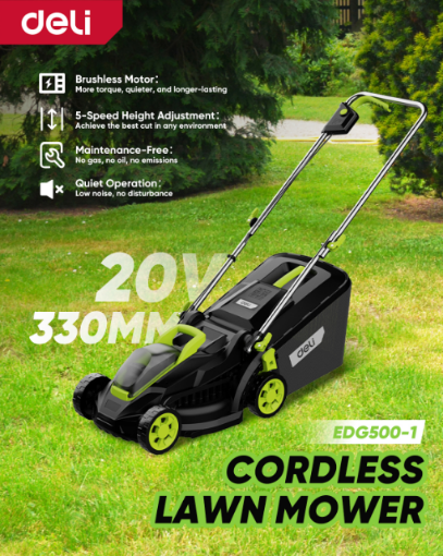 Picture of Deli Cordless Lawn Mower EDG500-1