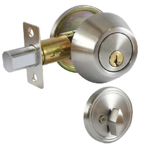 Picture of GATEMAN  DEADBOLT SINGLE CYLINDER W/ THUMBTURN SATIN STAINLESS TEEL YLGM101S/S