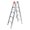 Picture of HOMER 4-STEP ALUMINUM STICK LADDER 2 FOLDS HOMAYG204