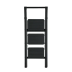Picture of HOMER 3-STEP STEEL LADDER BLACK HOMLSSL03B
