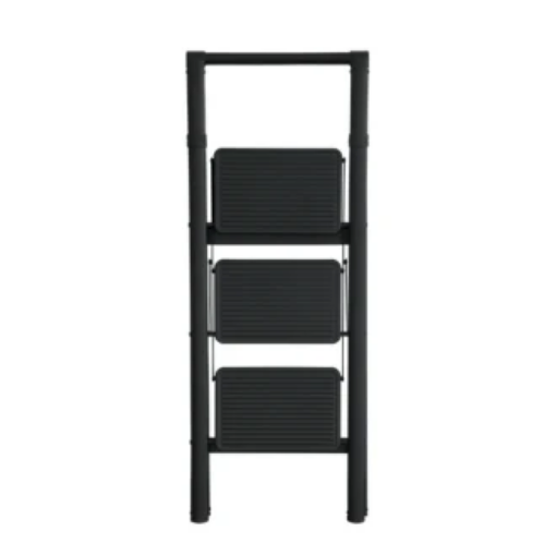 Picture of HOMER 3-STEP STEEL LADDER BLACK