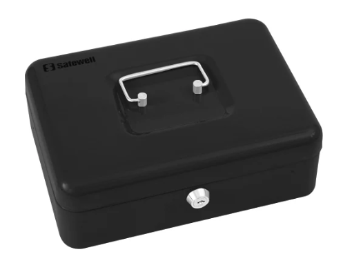 Picture of SAFEWELL CASH BOX 30CM BLACK SFYFC30