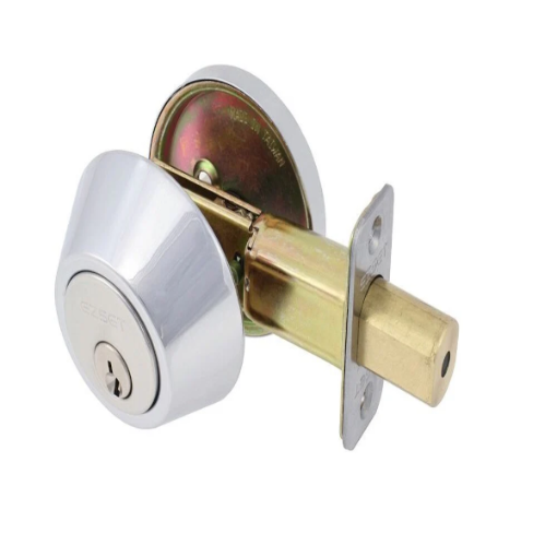 Picture of EZSET  DEADBOLT SINGLE CYLINDER GR.2 SATIN CHROME EZBP200LIUS26D
