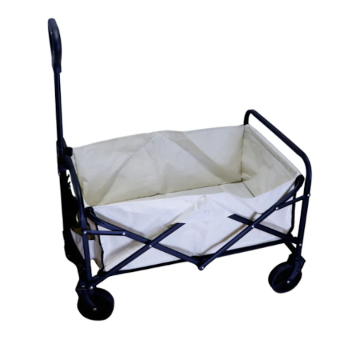 Picture of HOMER FOLDABLE UTILITY WAGON COLLAPSIBLE OUTDOOR PULL CART IN IVORY HOMFW001IVO