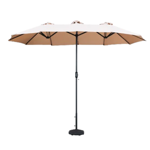 Picture of HOMER DOUBLE UMBRELLA ALUMINUM 4.6M HOMMLA2U46
