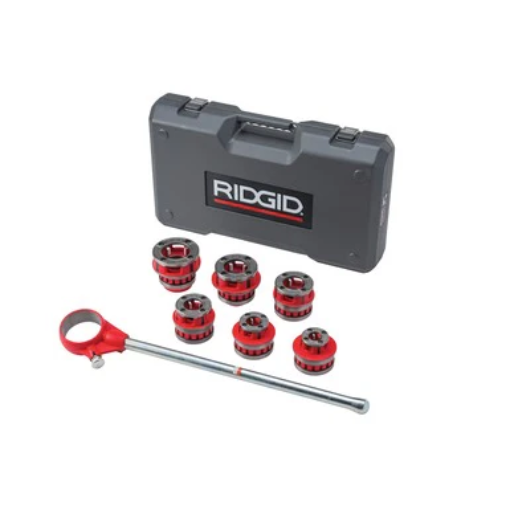 Picture of RIDGID RATCHET THREADER SET NPT 1/2"-2" RG36475