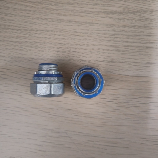 Picture of Conduxia Liquid Tight Connector Straight Blue PVC