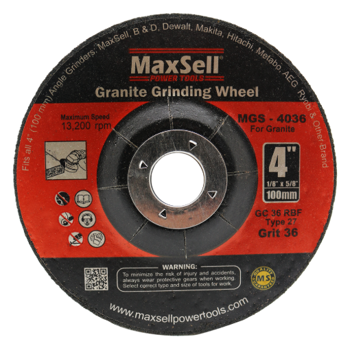 Picture of MaxSell Granite Grinding Wheel, MGS-4036