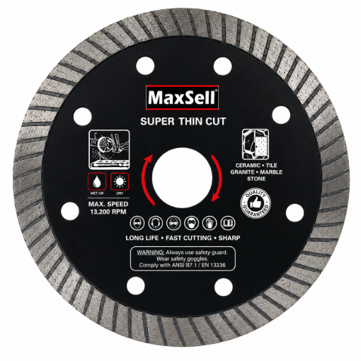 Picture of MAXSELL DIAMOND BLADE SUPER THIN, DBG-4T