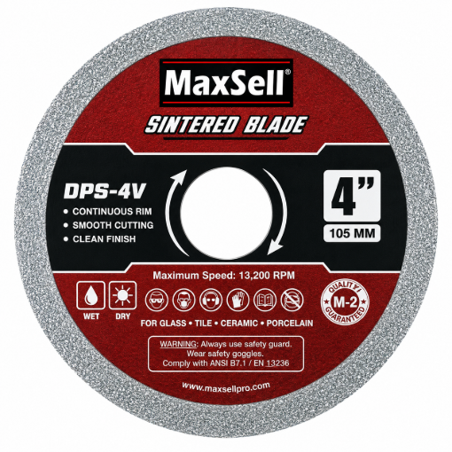 Picture of MAXSELL DIAMOND BLADE SINTERX, DPS-4V