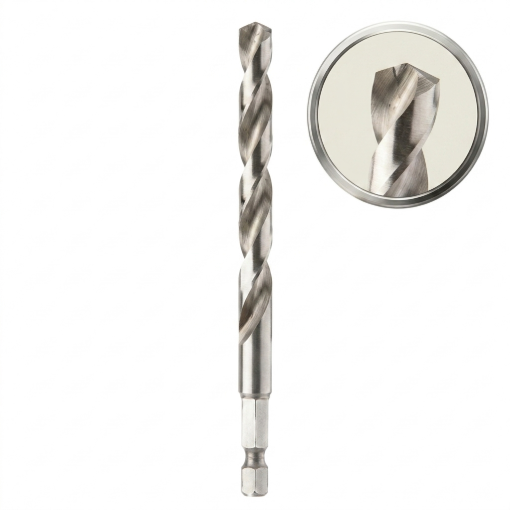 Picture of DIAGER HSS METAL DRILL BIT (QUICK - LOCK FOR IMPACT DRILLERS), 781D03.3