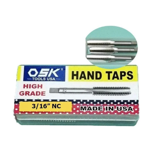 Picture of OSK TOOLS USA HAND TAP SET 3 PCS, 631582081115