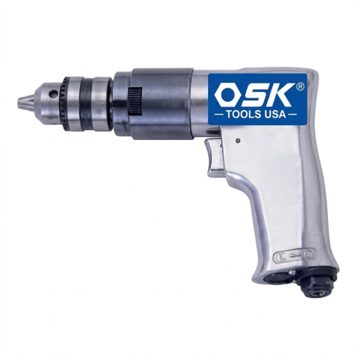 Picture of OSK TOOLS USA REVERSIBLE AIR DRILL, PAD-04003GN