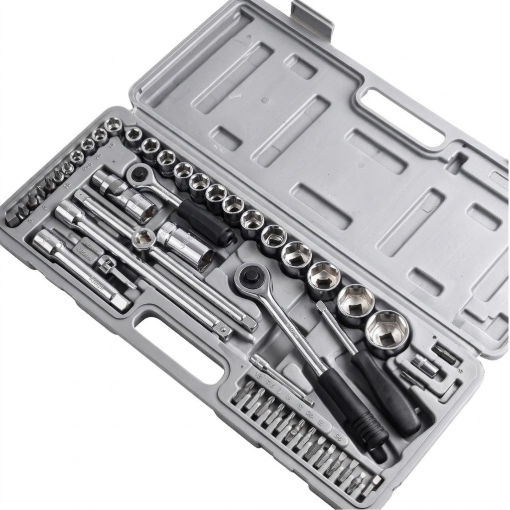 Picture of S-Ks Tools USA SOCKET WRENCH SET, LANZER52PC