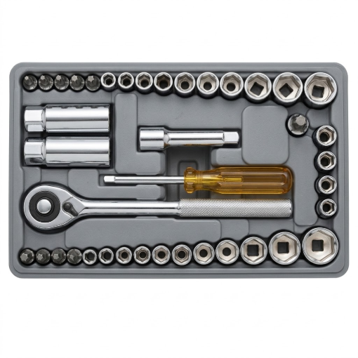 Picture of S-Ks Tools USA 40pcs. SOCKET WRENCH SET, LANZER40PC