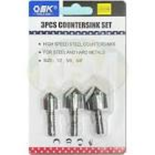 Picture of OSK TOOLS USA 3PCS. COUNTERSINK SET, CUT-2203A