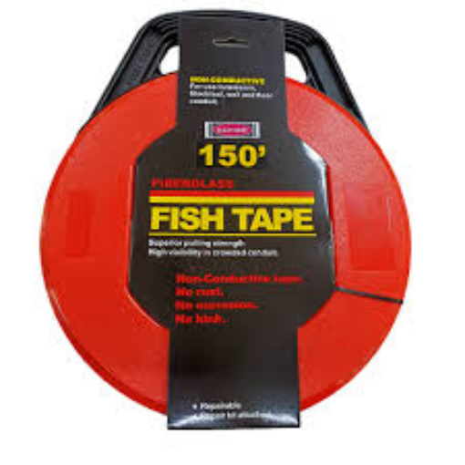 Picture of BLACK HAWK FIBERGLASS FISH TAPE WITH CASE, 0315FAH