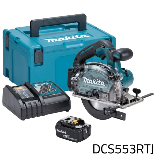 Picture of Makita Cordless Metal Cutter Electric Brake (Soft Start, Dual LED Lights), DCS553RTJ