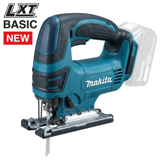 Picture of Makita 18V LXT Cordless Top Handle JigSaw, 3 Orbital Settings plus Straight Cutting, DJV186Z