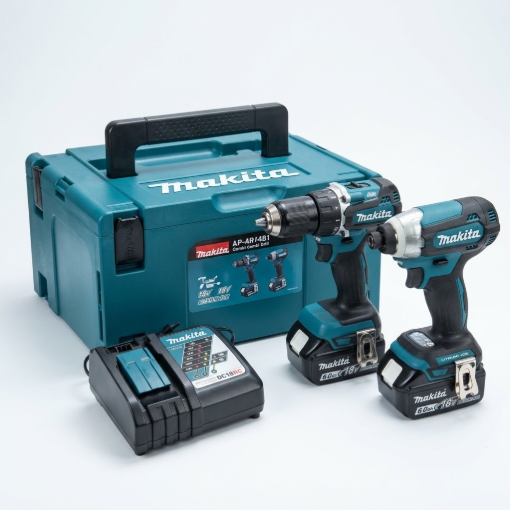 Picture of Makita 18V LXT BL XPT Cordless Sub-compact Combo Kit, DLX2423AJ